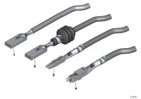 12520007171-Plug contact SLK 2.8 w/cable