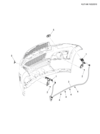 96852147-Tube, h/l washer nozzle (telescopic)