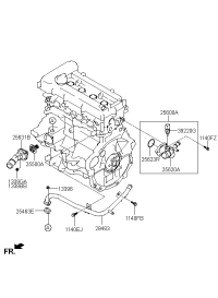 255002B400-THERMOSTAT ASSY