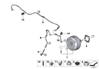 34336890282-Repairkit, brake booster
