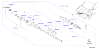 39101JE32D-SHAFT ASSY FRON