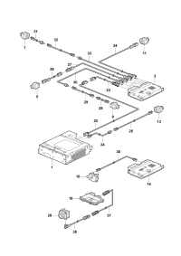 5QF035576C-Connector, antenna plug accessory pair: special parts------