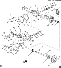 22739481-SENSOR,RR WHL SPD(ACDelco #22739481)