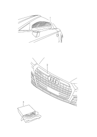 80A072530-Cover, outer mirror