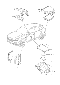 4N2907468BE-Interface, data bus diagnosis (gateway)