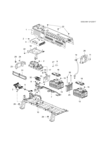 24284219-Relay, generator battery off (incl. 33, 34) (* package 1)