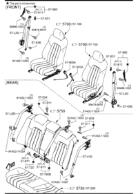 GW6T57740A-S/belt assy-rr