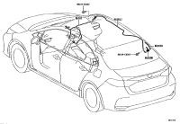 8610102L90-Wire sub-assy, antenna, no.2