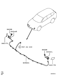 8264A309-ACTUATOR,HEADLAMP WASHER,L
