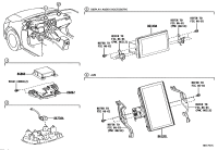 86140YY100-Receiver assy, radio & display