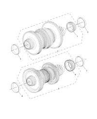 24265298-Bearing assy-ctr fr upr