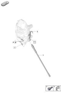 971614706-Tube/hose-brake to caliper housing: