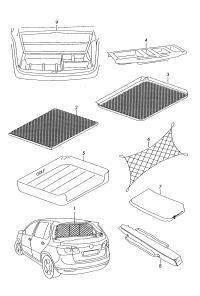 1K9017222-Partition, grille