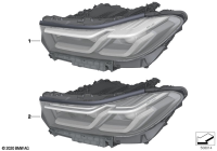 63119479289-Headlamp LED AHL lh