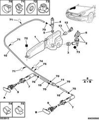643985-Hose, washer filler