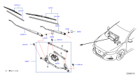 288816LA0B-ARM ASSY-WINDSHIELD WIPER
