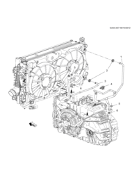 23448567-Tube, oil cooler outlet (incl. 2,6)