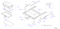 912803DN1A-Deflector assy-sunroof