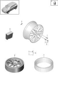 WHT006979A-Wheel bolt immobi