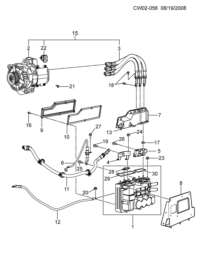 12628590-Generator control module (incl 28-30)