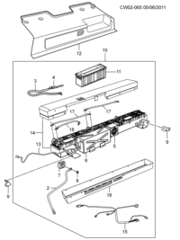 15937427-Nut, alternator