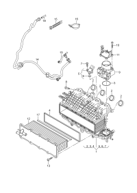 04E129709K-Joint, intake air