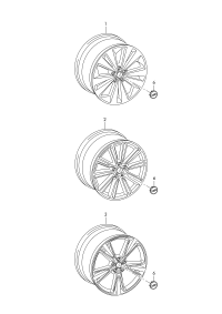 4M8601025-Wheel rim: