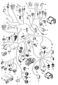 3B0972707-Socket, flat contact