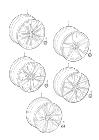 80A601025AC-Wheel rim: