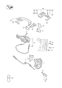 5NB837015E-AUDI TT MK2 WINDOW MECHANISM