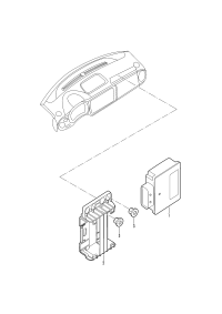 5K0971846A-Bracket, for regulator