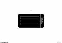 12147645927-Warning board, basic control unit
