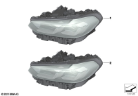 63115A0E607-Headlamp LED AHL lh