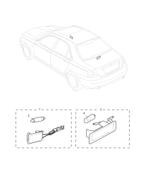 XDE000030-Lamp-glove box illumination