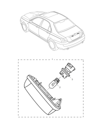 XFC90001B-Lamp assy, l rr