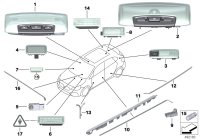 61319312505-Panel, instrument-light guide