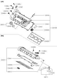 2242037213-COVER ASSY-ROCKER,RH