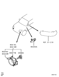 8321A327-LAMPUNIT,FOG,FRLH