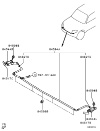 8264A027XA-COVER,HEADLAMP WASHER HOLE