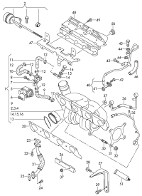 06J145713F-Exhaust manifold