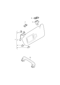 4M8857551AYT4-Sunvisor