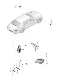 3SE945095AC-LED taillight