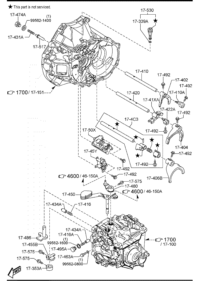 FA0117720-Bracket, select mechanism