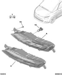 9676036380-Lamp assy