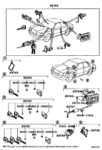 8970450012-Keyless cont comp