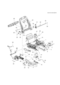 13279132-Actuator assy-fr seat vertical