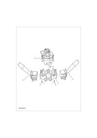 C00084141-Switch assy (r), combination