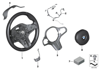 32308094541-Leather, M roadster steering wheel