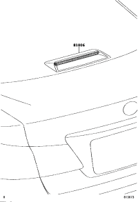 8100633021A0-LAMP SET, STOP CENTER