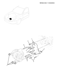92067655-Bracket, alternator